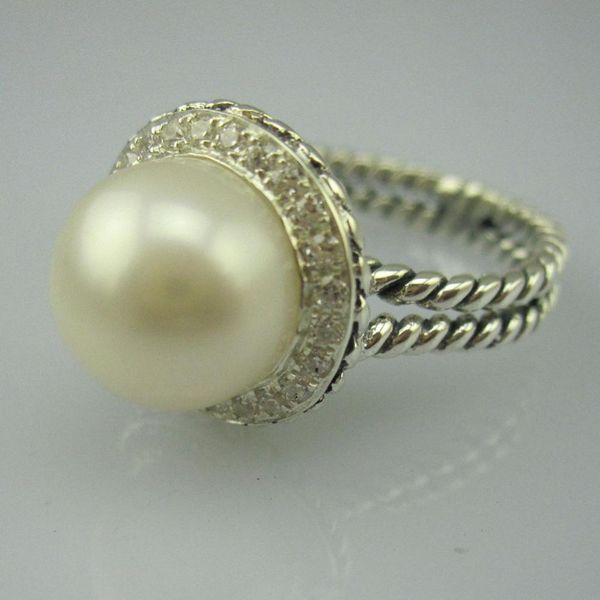 solid sterling silver ring fine jewelry pave diamond cable rings 9.5-10mm natural freshwater pearl women ring birthday party gift, Golden;silver
solid sterling silver ring fine jewelry pave diamond cable rings 9.5-10mm natural freshwater pearl women ring birthday party gift, Golden;silver