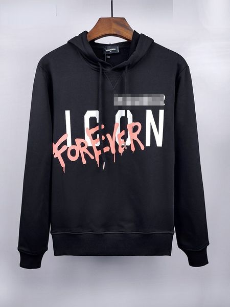 d2 men sweatshirt letter print icon forever dsq spring and autumn pure cotton round neck hooded pullover, Black
d2 men sweatshirt letter print icon forever dsq spring and autumn pure cotton round neck hooded pullover, Black