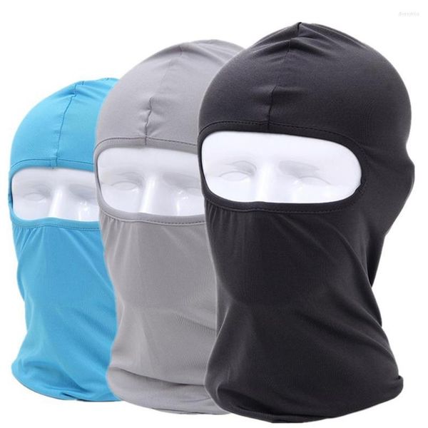 Image of Cycling Caps Outdoor Balaclava Hood Motorcycle Bandana Hunting Hat UV Protection Riding Face Mask Scarf Headgear For Fitness Fishing