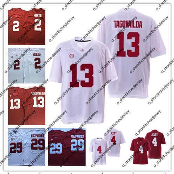 american college football wear 2019 alabama crimson tide #13 tua tagovailoa white red jersey 2 hurts 4 jerry jeudy 29 minkah fitzpatrick col, Black
american college football wear 2019 alabama crimson tide #13 tua tagovailoa white red jersey 2 hurts 4 jerry jeudy 29 minkah fitzpatrick col, Black