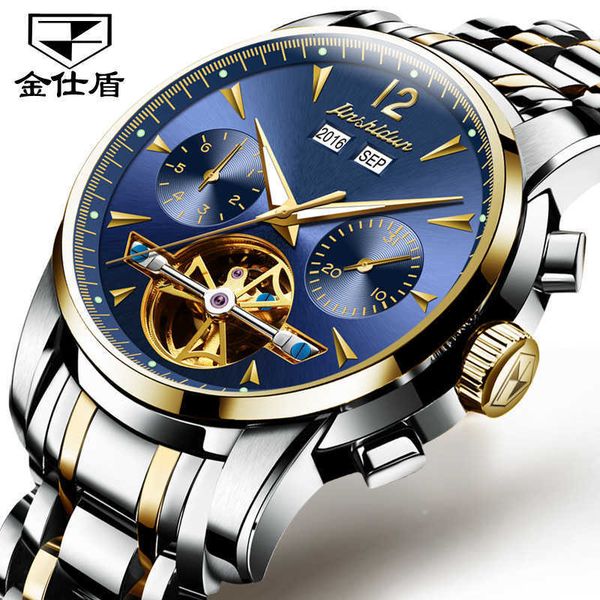 watch wrist jinshidun brand automatic mechanical fashion luminous waterproof men's watch, Slivery;brown
watch wrist jinshidun brand automatic mechanical fashion luminous waterproof men's watch, Slivery;brown