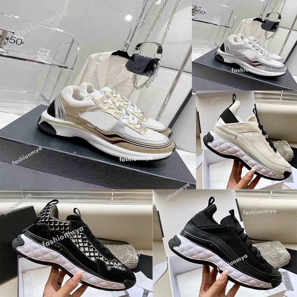 designer reflective sneaker women casual shoes calfskin sneakers vintage patchwork suede trainers platform print sneaker mesh trainer, Black
designer reflective sneaker women casual shoes calfskin sneakers vintage patchwork suede trainers platform print sneaker mesh trainer, Black