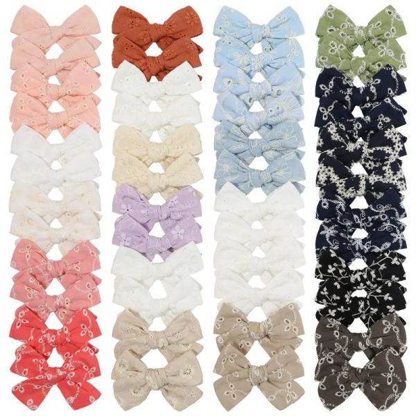 fashion embroidery print bows hair clips hair accessories baby girls cotton bowknot hairpins barrettes headwear kids decoration, Slivery;white
fashion embroidery print bows hair clips hair accessories baby girls cotton bowknot hairpins barrettes headwear kids decoration, Slivery;white