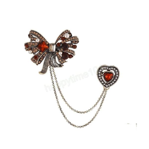 pins brooches vintage pearl bow tassel chain brooch pins heartshaped rhinestone cor coat suit collar wedding party jewelry accessor dhvgy, Gray
pins brooches vintage pearl bow tassel chain brooch pins heartshaped rhinestone cor coat suit collar wedding party jewelry accessor dhvgy, Gray