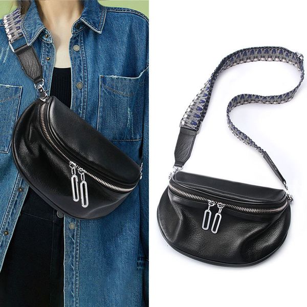 waist bags genuine leather large capacity chest woman wide shoudler strap zipper sling crossbody casual daily soft fanny pack 221203
waist bags genuine leather large capacity chest woman wide shoudler strap zipper sling crossbody casual daily soft fanny pack 221203
