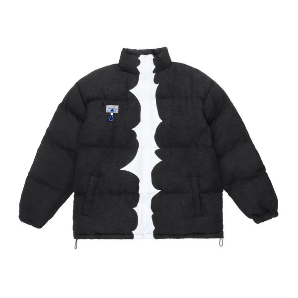 women s down parkas style retro personality stitching stand collar men and women brand street bf wind loose warm cotton padded jacket 221205, Black
women s down parkas style retro personality stitching stand collar men and women brand street bf wind loose warm cotton padded jacket 221205, Black