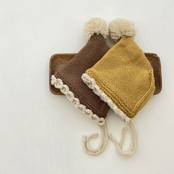 caps hats milancel winter baby hat toddler lace up ear protection infant 221205, Yellow
caps hats milancel winter baby hat toddler lace up ear protection infant 221205, Yellow