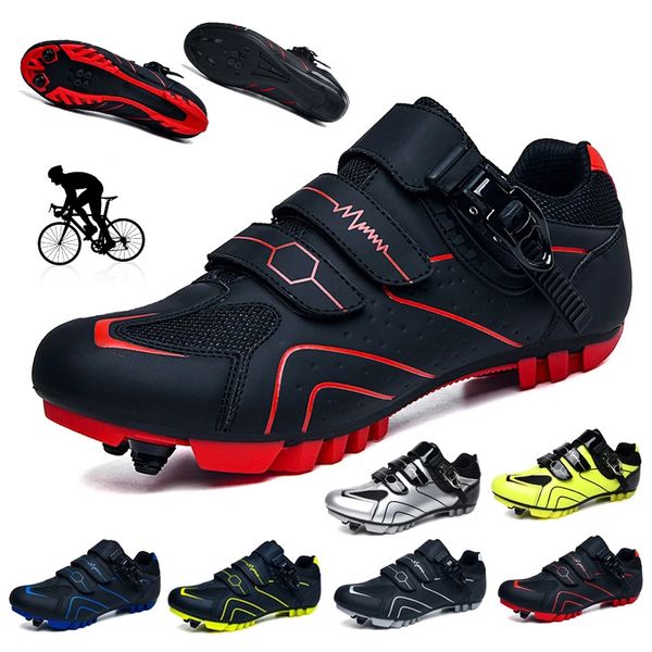 dress shoes safety mtb bicycle speed sneakers men flat road bike boots cycling cleats pedal spd mountain biking women racing 221205, Black
dress shoes safety mtb bicycle speed sneakers men flat road bike boots cycling cleats pedal spd mountain biking women racing 221205, Black