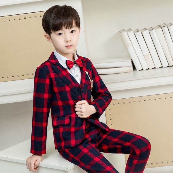 suits children s formal set boys performance shows wedding costume kids plaid tuxedo vest shirts pants bowtie clothes sets 221205, Black
suits children s formal set boys performance shows wedding costume kids plaid tuxedo vest shirts pants bowtie clothes sets 221205, Black