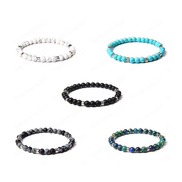 beaded 6mm natural stones beads bracelets turquoises strand male female exquisite jewelry gift drop delivery dhn6s, Black
beaded 6mm natural stones beads bracelets turquoises strand male female exquisite jewelry gift drop delivery dhn6s, Black