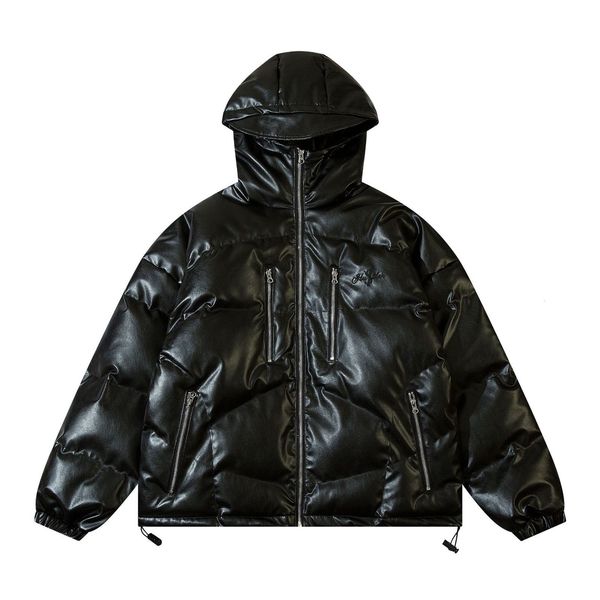 men's down parkas winter warm thickened parka street hip hop hooded men's padded jacket original overnight relaxed zipper jacket b, Black
men's down parkas winter warm thickened parka street hip hop hooded men's padded jacket original overnight relaxed zipper jacket b, Black