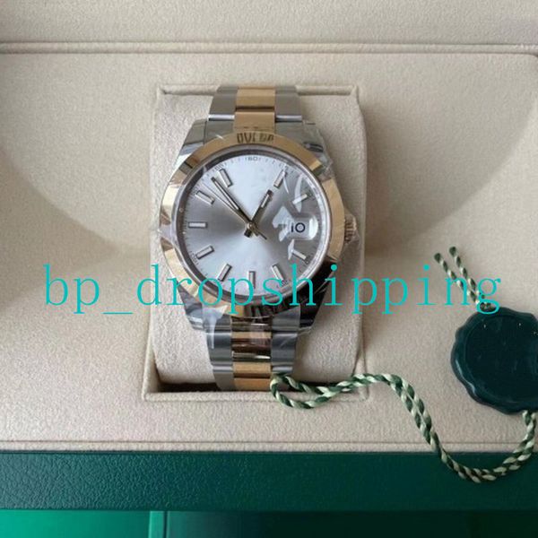 2023 new watch v5 version automatic mechanical 36mm white dial two tone stainless steel 904l strap sapphire self-winding luminous sport coup, Slivery;brown
2023 new watch v5 version automatic mechanical 36mm white dial two tone stainless steel 904l strap sapphire self-winding luminous sport coup, Slivery;brown