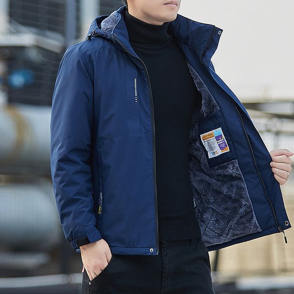 men's down parkas mens solid color parkas jackets hooded thick fleece windbreakers men military coats winter warm casual hoodie outdoor, Black
men's down parkas mens solid color parkas jackets hooded thick fleece windbreakers men military coats winter warm casual hoodie outdoor, Black