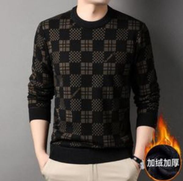 thick turtleneck sweater men luxury brand cashmere soft warm jacket classic plaid knitted sweater, White;black
thick turtleneck sweater men luxury brand cashmere soft warm jacket classic plaid knitted sweater, White;black