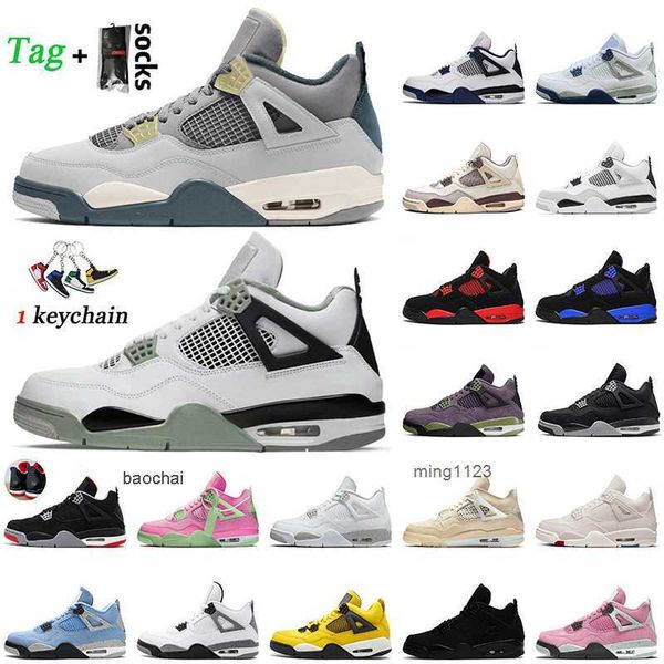 2023 wholesale 2022 women mens jumpman 4 basketball shoes 4s midnight navy craft seafoam size 13 sneakers fire red thunder gbtt, Black
2023 wholesale 2022 women mens jumpman 4 basketball shoes 4s midnight navy craft seafoam size 13 sneakers fire red thunder gbtt, Black