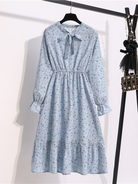 party dresses floral print aline midi dress women elegant flared long sleeves bowknot chiffon casual dress ladies autumn clothes vestido 221, White;black
party dresses floral print aline midi dress women elegant flared long sleeves bowknot chiffon casual dress ladies autumn clothes vestido 221, White;black