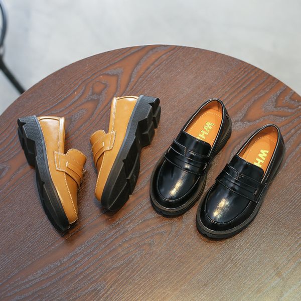 sneakers british wind spring children loafers kids fashion leather shoes round toe toddler boy black thick bottom dress 221205, Black;red
sneakers british wind spring children loafers kids fashion leather shoes round toe toddler boy black thick bottom dress 221205, Black;red