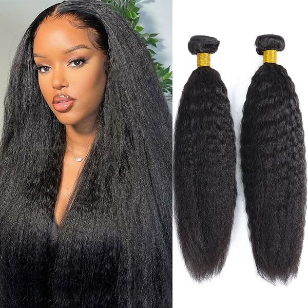 lace s human hair kinky straight bundles 13pcs brazilian weaving yaki long thick 221205, Black;brown
lace s human hair kinky straight bundles 13pcs brazilian weaving yaki long thick 221205, Black;brown