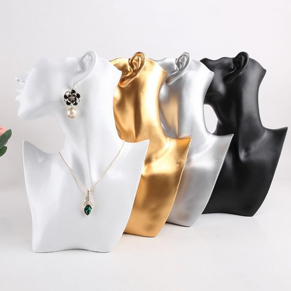 jewelry stand resin mannequin showcase rack for necklace earrings display holder head bust model shop retailer organizer 221205, Black
jewelry stand resin mannequin showcase rack for necklace earrings display holder head bust model shop retailer organizer 221205, Black