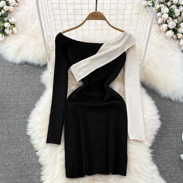 party dresses women chic casual club vintage vestidos ladies midi robe fashion slim streetwear slash neck cute high waist dress 221203, White;black
party dresses women chic casual club vintage vestidos ladies midi robe fashion slim streetwear slash neck cute high waist dress 221203, White;black