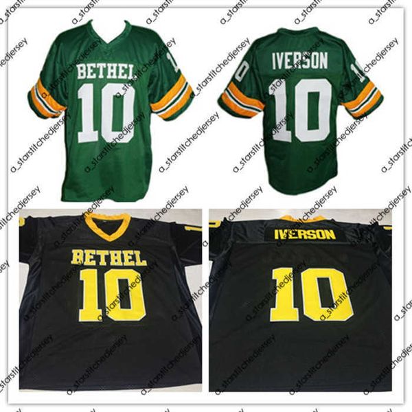 football jerseys custom mens bethel high school allen iverson #10 football jersey black green stitched s-5xl, Black;red
football jerseys custom mens bethel high school allen iverson #10 football jersey black green stitched s-5xl, Black;red