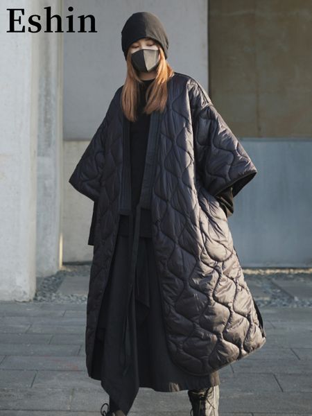 women's down parkas eshin autumn winter black fashion women vintage drawstring three quarter sleeve minority loose elegant th73 221205
women's down parkas eshin autumn winter black fashion women vintage drawstring three quarter sleeve minority loose elegant th73 221205