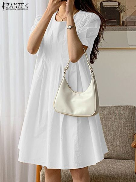 party dresses korean women's dresses zanzea summer short sleeve oneck vestidos aline holiday sundress elegant loose dress midi kaftan 2, White;black
party dresses korean women's dresses zanzea summer short sleeve oneck vestidos aline holiday sundress elegant loose dress midi kaftan 2, White;black