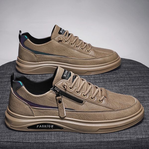 dress shoes cyytl leather casual men zipper platform fashion designer luxury four seasons retro low outdoor walking male sneakers 221205, Black
dress shoes cyytl leather casual men zipper platform fashion designer luxury four seasons retro low outdoor walking male sneakers 221205, Black