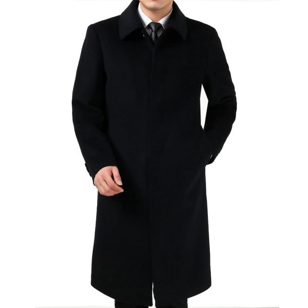 men's wool blends winter mens long coats 3xl men's woolen jackets cashmere coat business casual wool blends jacket overcoat hh146, Black
men's wool blends winter mens long coats 3xl men's woolen jackets cashmere coat business casual wool blends jacket overcoat hh146, Black