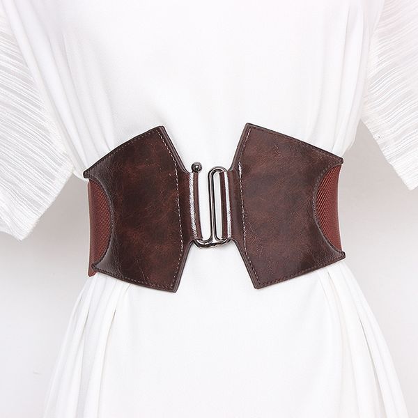 belts plus size elastic corset belt female waist wide belts for women designer stretch cummerbunds dress waistband 221205, Black;brown
belts plus size elastic corset belt female waist wide belts for women designer stretch cummerbunds dress waistband 221205, Black;brown