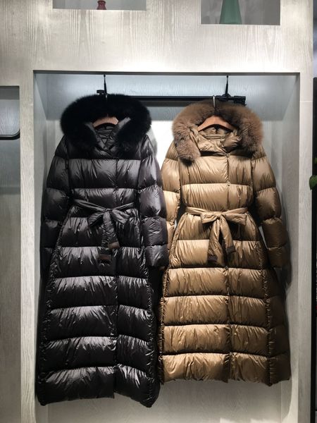 women's down parkas odn fw womens white goose down long coat 221205, Black
women's down parkas odn fw womens white goose down long coat 221205, Black