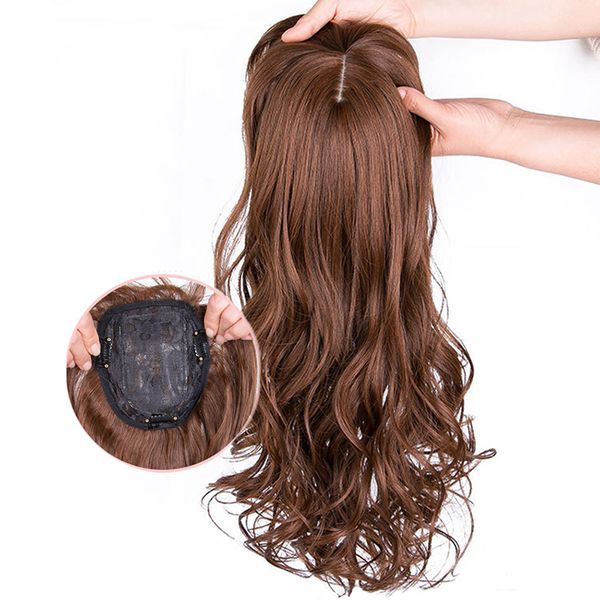synthetic s natural wave women synthetic hair light brown onepiece hair with bangs high temperature fiber clipin hairpieces 221205, Black
synthetic s natural wave women synthetic hair light brown onepiece hair with bangs high temperature fiber clipin hairpieces 221205, Black