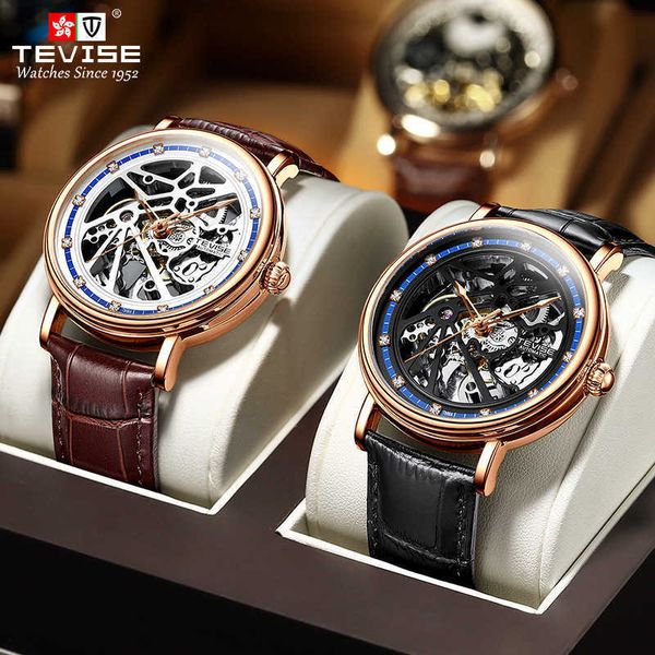 watch wrist the new men's simple mechanical night tiktok watch, Slivery;brown
watch wrist the new men's simple mechanical night tiktok watch, Slivery;brown