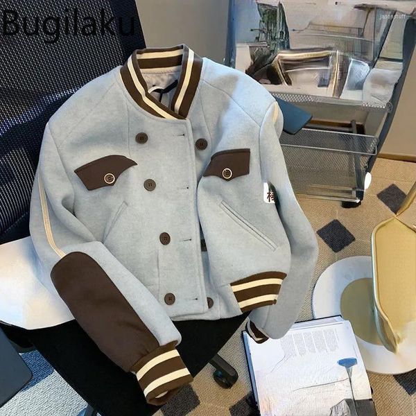 jackets bugilaku streetwear fashion patchwork women stand collar double breasted loose casual baseball uniform outerwear coats, Black;brown
jackets bugilaku streetwear fashion patchwork women stand collar double breasted loose casual baseball uniform outerwear coats, Black;brown