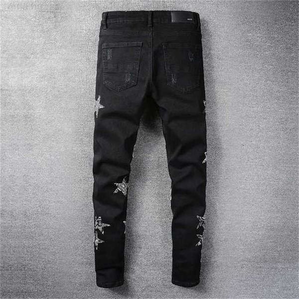 men's jeans designer mens cool style luxury fashion embroidered patches denim pant distressed ripped biker black blue men slim pencil j
men's jeans designer mens cool style luxury fashion embroidered patches denim pant distressed ripped biker black blue men slim pencil j
