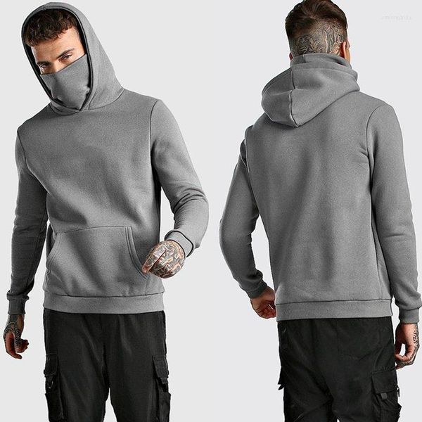 men's hoodies mens gym hoodie long sleeve with mask sweatshirt casual splice large open-forked male clothing button sports hooded, Black
men's hoodies mens gym hoodie long sleeve with mask sweatshirt casual splice large open-forked male clothing button sports hooded, Black