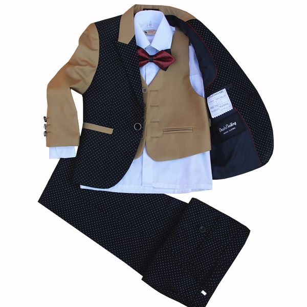 suits the little boy children suit set flower boys dress 4 pieces jacket vest pants bow tie size 2 12 years no shirts 221205, Black
suits the little boy children suit set flower boys dress 4 pieces jacket vest pants bow tie size 2 12 years no shirts 221205, Black