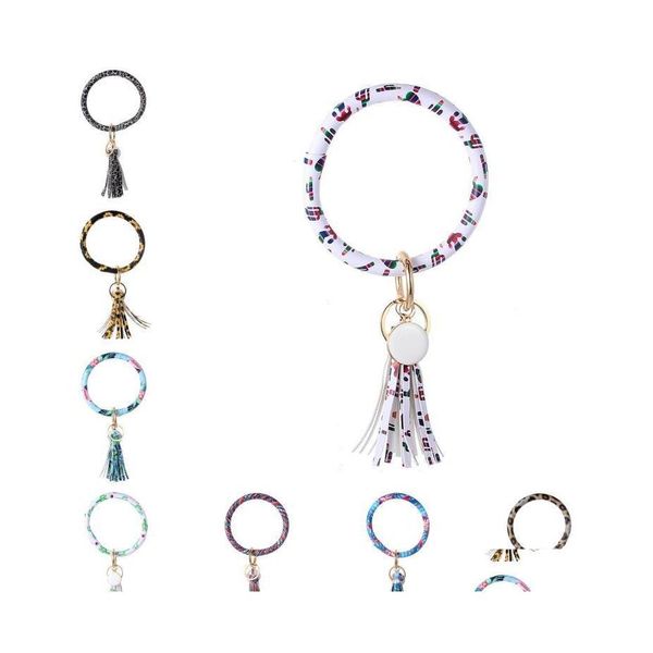 keychains lanyards creative wristlet keychain bracelet bangle keyring o circle key ring pu leather tassel bracelets holder for wom dhw9w, Silver
keychains lanyards creative wristlet keychain bracelet bangle keyring o circle key ring pu leather tassel bracelets holder for wom dhw9w, Silver