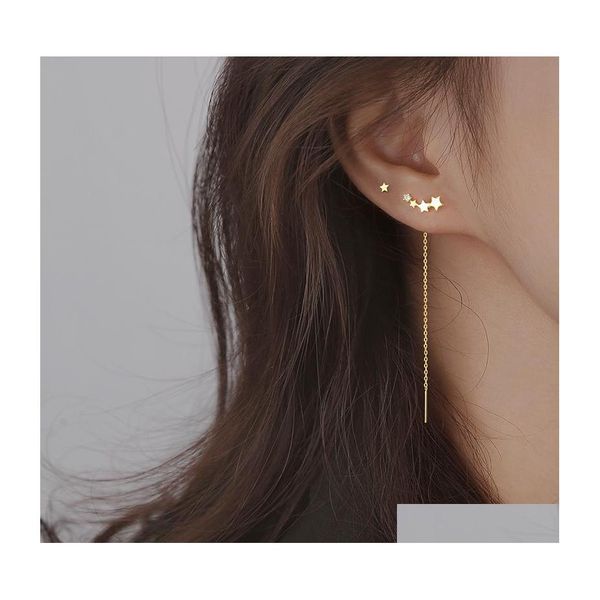 dangle chandelier trend long wire tassel thread chain climb star heart beads pendants drop earrings womens straight hanging earing dhbwr, Silver
dangle chandelier trend long wire tassel thread chain climb star heart beads pendants drop earrings womens straight hanging earing dhbwr, Silver