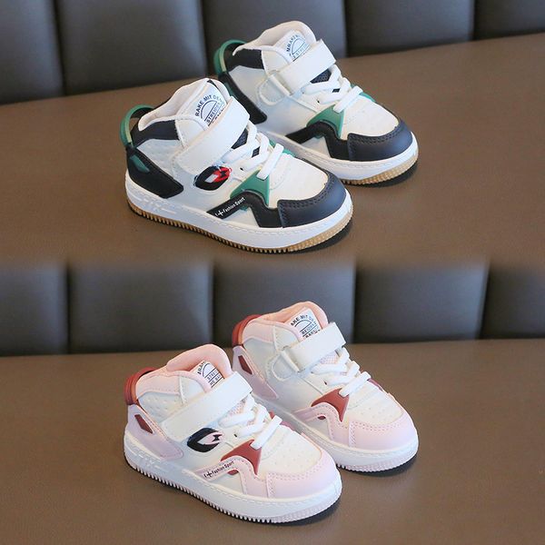 sneakers high girls shoes pu leather kids sports for girl fashion casual children chaussure enfant e08164 221205, Black;red
sneakers high girls shoes pu leather kids sports for girl fashion casual children chaussure enfant e08164 221205, Black;red
