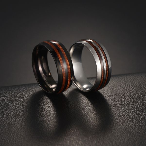 stainless steel wood double row ring band for men women fashion fine jewelry gift will and sandy, Silver
stainless steel wood double row ring band for men women fashion fine jewelry gift will and sandy, Silver