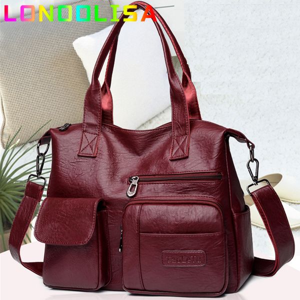 evening bags vintage style shoulder bag for women pu leather luxury big casual tote handbag trendy simple messenger crossbody large sac 2212
evening bags vintage style shoulder bag for women pu leather luxury big casual tote handbag trendy simple messenger crossbody large sac 2212