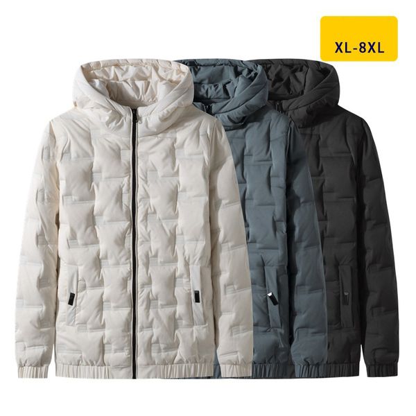 men s down parkas autumn and winter plus size lightweight down jacket casual loose hooded short men s brand clothing 221203, Black
men s down parkas autumn and winter plus size lightweight down jacket casual loose hooded short men s brand clothing 221203, Black