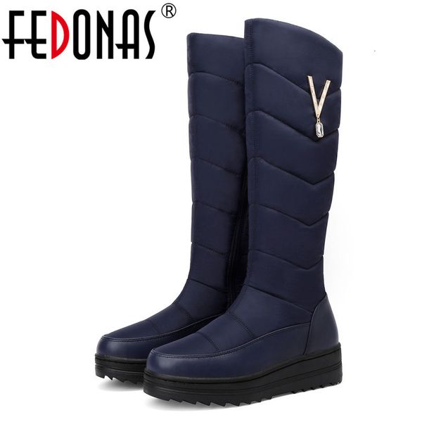 boots fedonas side zipper women warm knee high winter snow party basic casual shoes woman big size platform 221205, Black
boots fedonas side zipper women warm knee high winter snow party basic casual shoes woman big size platform 221205, Black