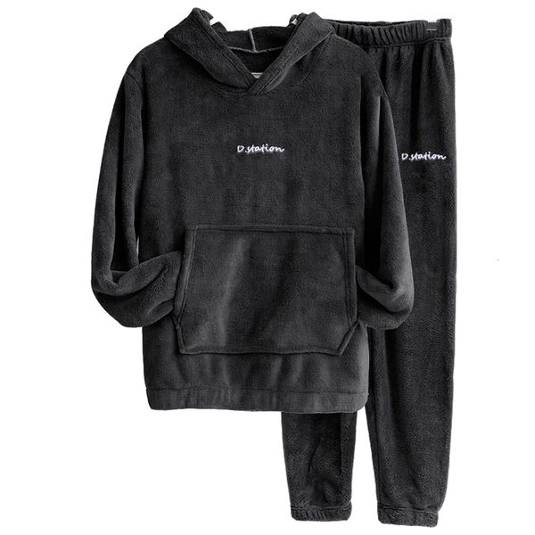 womens sleepwear coral fleece pajama sets for women winter warm two pieces solid color hooded pockets high waist pants homewear 221205, Black;red
womens sleepwear coral fleece pajama sets for women winter warm two pieces solid color hooded pockets high waist pants homewear 221205, Black;red