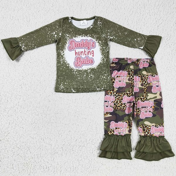 new fashion toddler girl clothes set boutique daddys hunting baby girls clothing long sleeve ruffle pants outfits wholesale children outfits, White
new fashion toddler girl clothes set boutique daddys hunting baby girls clothing long sleeve ruffle pants outfits wholesale children outfits, White
