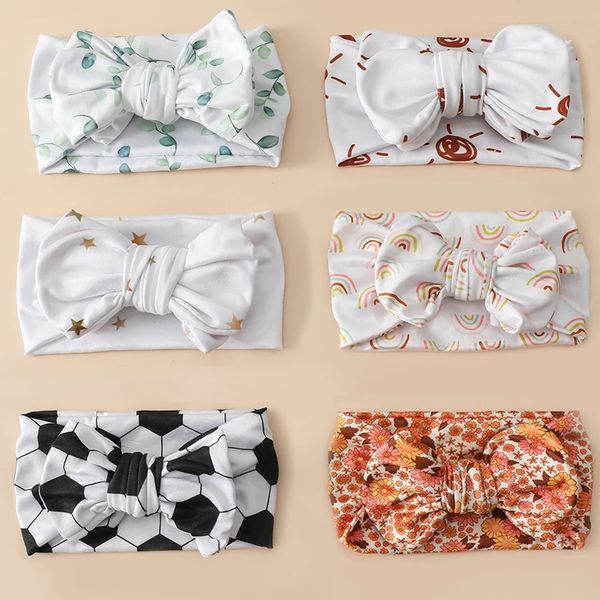 football star printed newborn bow headband silk cotton headwrap knot turban for child hair accessories rainbow print headband, Silver
football star printed newborn bow headband silk cotton headwrap knot turban for child hair accessories rainbow print headband, Silver
