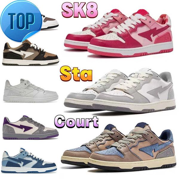 bapesta sk8 sta court casual shoes designer nigo abc camo pink low fashion men women sneaker triple white vintage beige indigo brown
bapesta sk8 sta court casual shoes designer nigo abc camo pink low fashion men women sneaker triple white vintage beige indigo brown