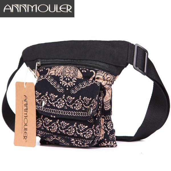 waist bags annmouler vintage women belt adjustable fanny pack bohemian style multipocket phone pouch for gifts 221205
waist bags annmouler vintage women belt adjustable fanny pack bohemian style multipocket phone pouch for gifts 221205