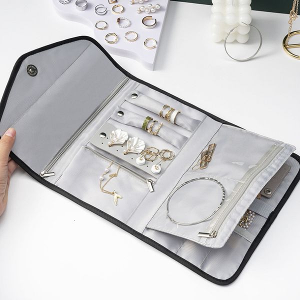 jewelry stand zlalhaja travel organizer bag foldable portable storage bags necklace earrings rings case multifunction 221205, Black
jewelry stand zlalhaja travel organizer bag foldable portable storage bags necklace earrings rings case multifunction 221205, Black